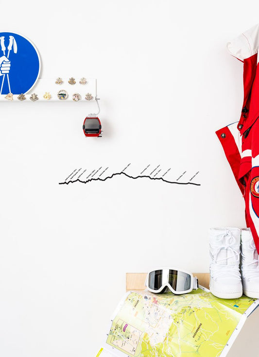 The Line Megève - Silhouette de ville 50cm -  The Line