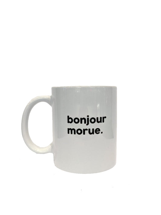 Bonjour Morue - Mug en porcelaine - Félicie Aussi