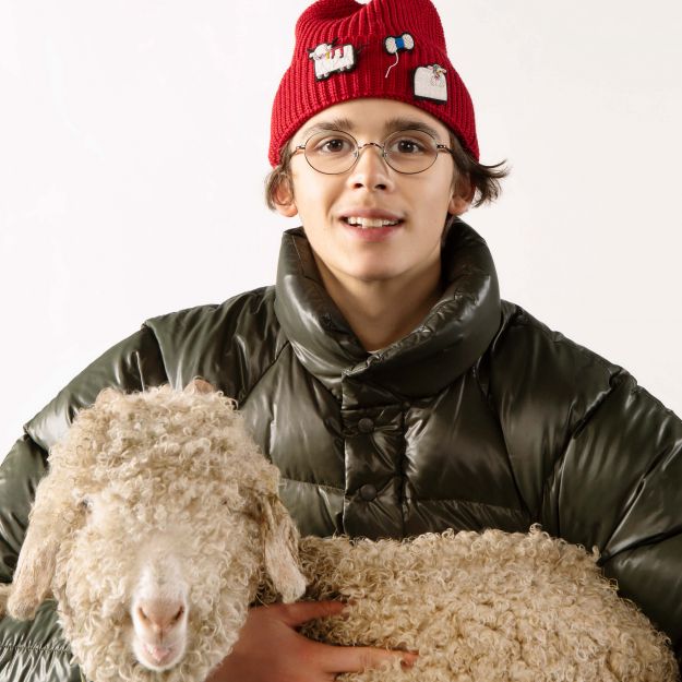 Mouton de Jersey - broche brodée Main - collection froid - Macon&Lesquoy