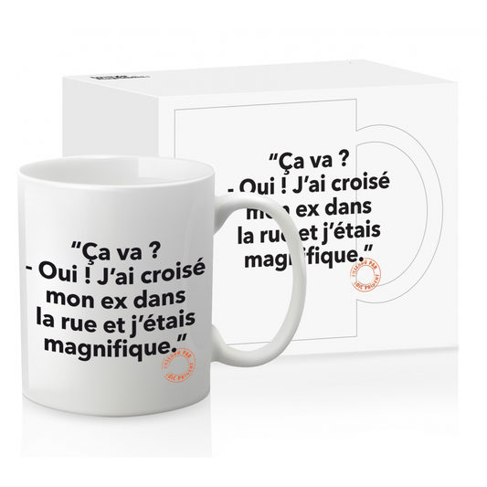 Mug Ca va ? j'ai croisé mon ex - Collection Loic Prigent - Image Republic