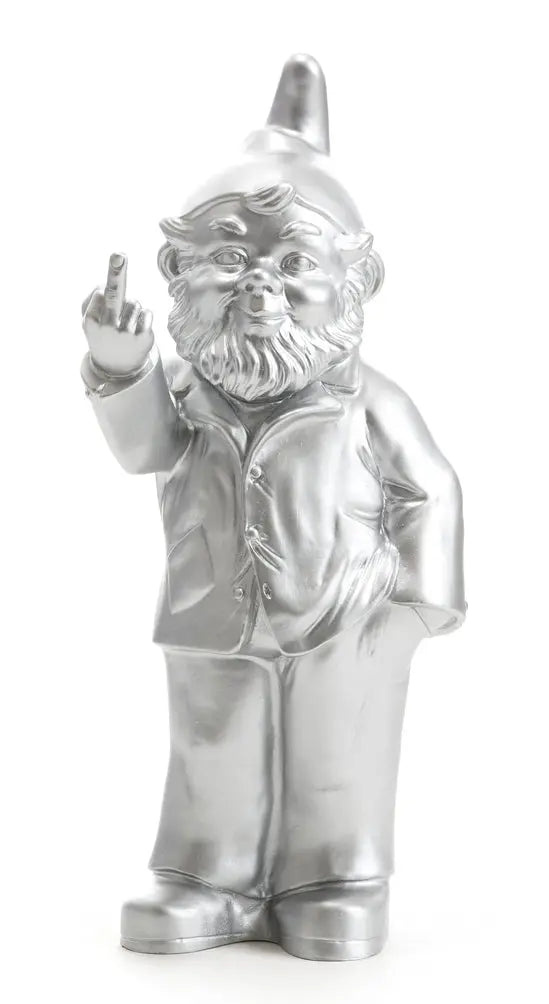 Nain Doigt d'honneur Argent Ottmar Hörl Memento Mori