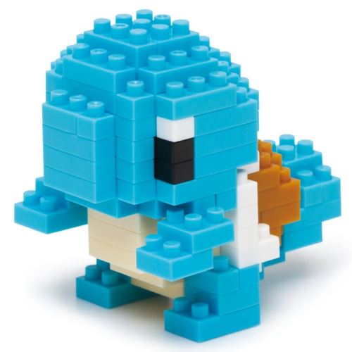 Nanoblock Pokémon Carapuce - sachet de 120 mini briques à construire