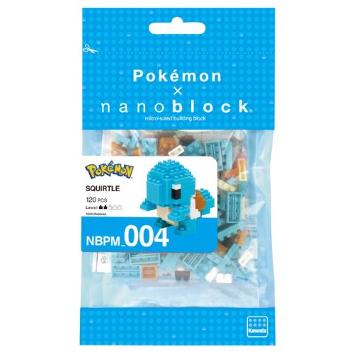 Nanoblock Pokémon Carapuce - sachet de 120 mini briques à construire