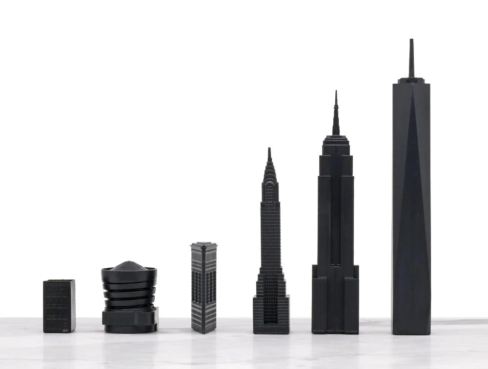 Skyline de New York - jeu d'échecs moderne Skyline de New York - jeu d'échecs moderne