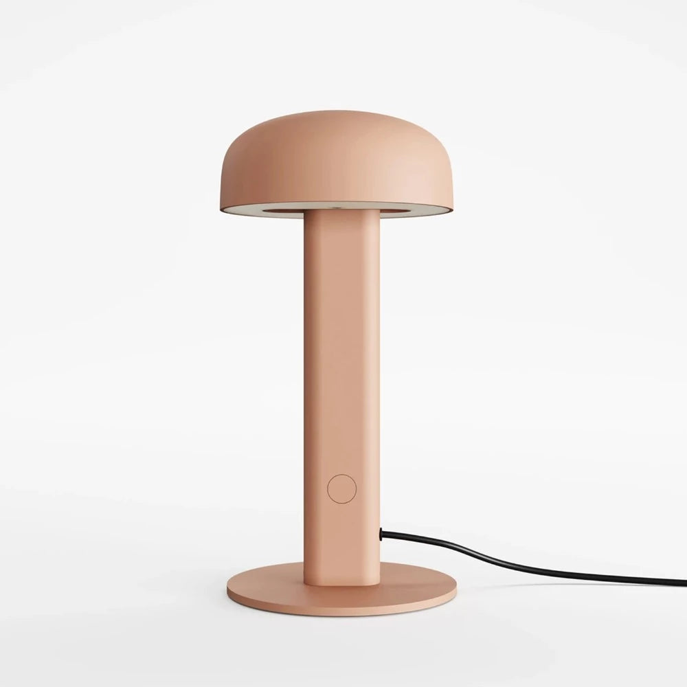 Rose Cendré - Lampe à Poser avec tête modulable - Tiptoe