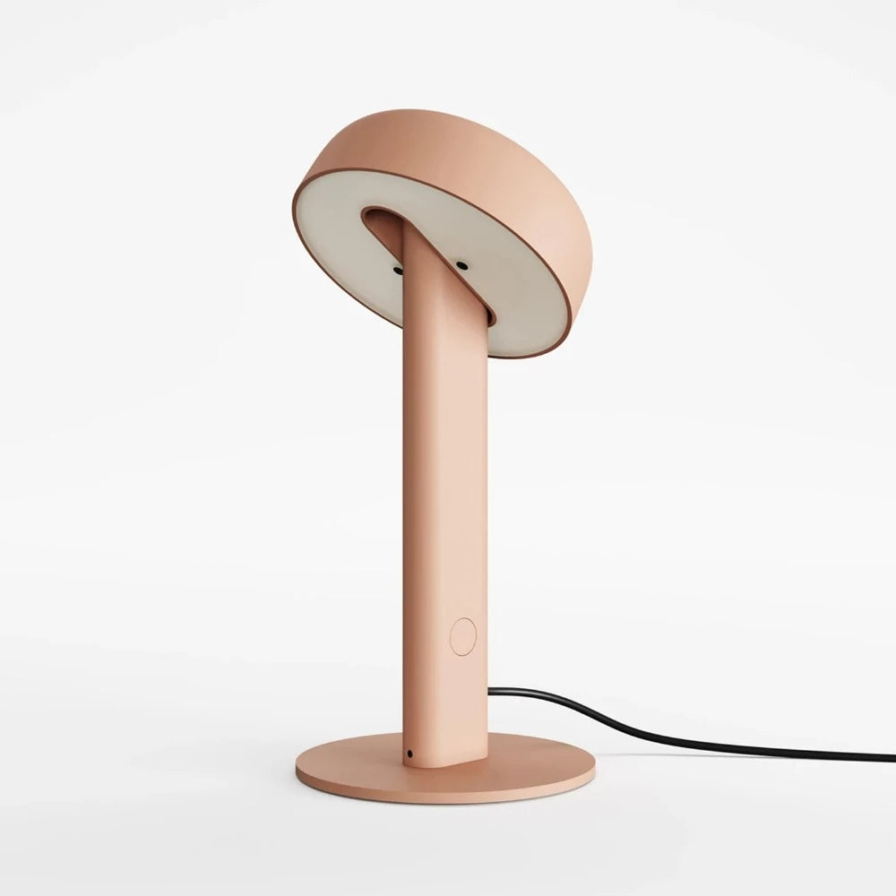 Rose Cendré - Lampe à Poser avec tête modulable - Tiptoe