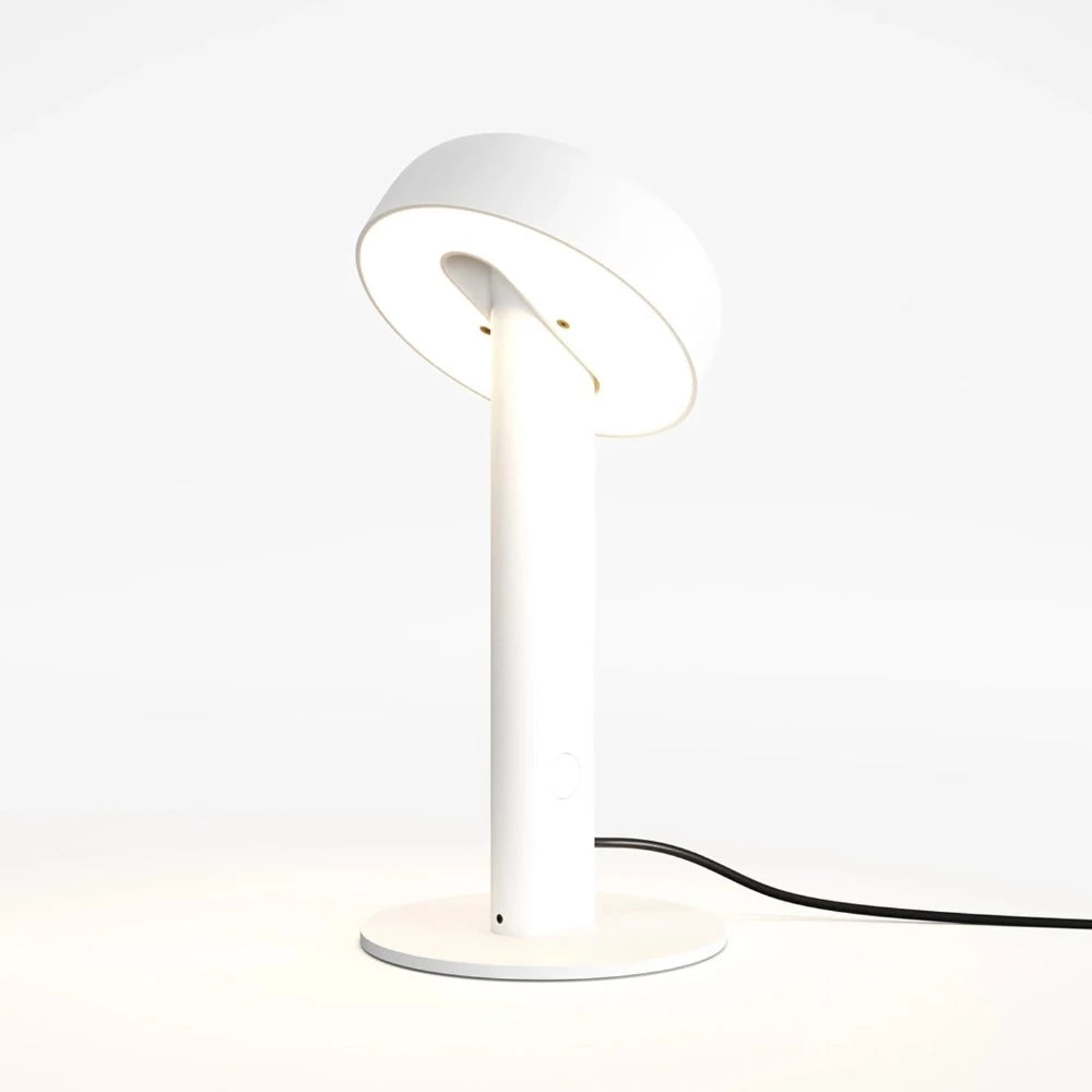 Nod Blanc Nuage - Lampe à Poser avec tête amovible - Tiptoe