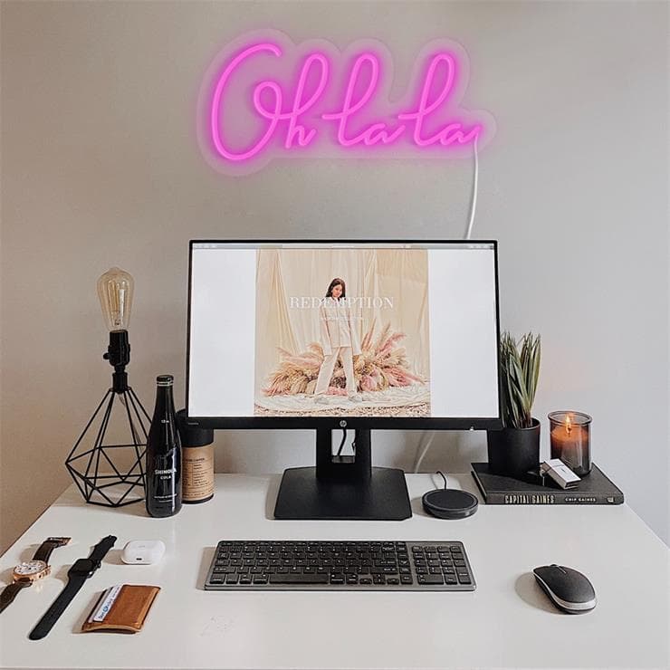 Oh la la - Néon LED - Candy Shock