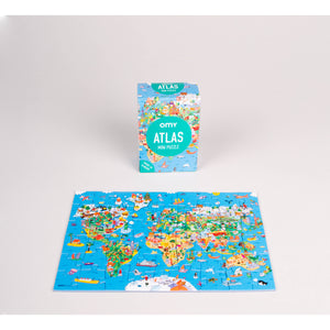Atlas - Mini Puzzle 54 Pièces - Omy