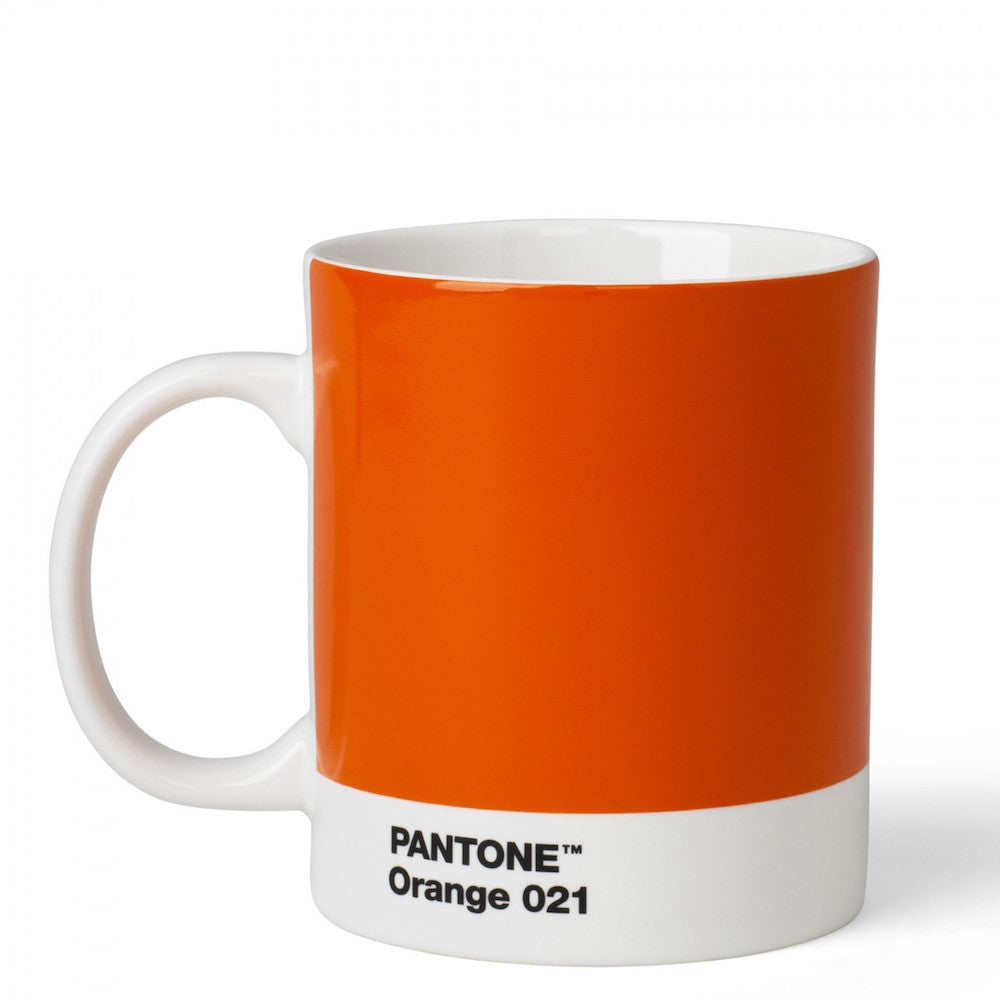 Mug en porcelaine orange 021 - Pantone