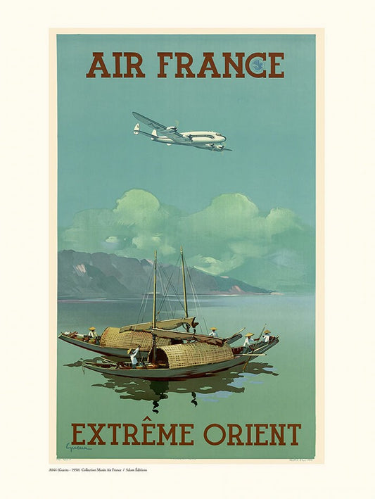 Extrême Orient A044 - Collection Air France - affiche Salam Editions