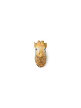 Charger l&#39;image dans la galerie, Patère tête de girafe en bois sculpté
