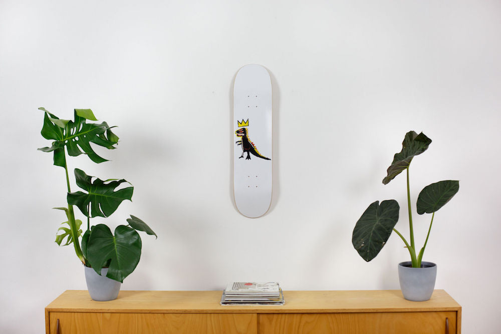 Pez Dispenser - Planche de Skateboard décorative Jean-Michel Basquiat - The Skateroom
