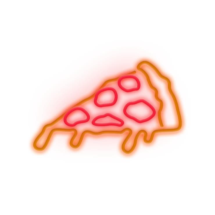 Pizza - Néon LED 40 cm - Candy Shock