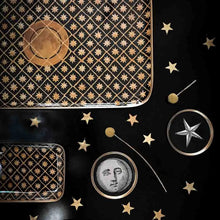 Charger l&#39;image dans la galerie, Solo Céleste - plateau en aluminium émaille motif étoiles - Boncoeurs
