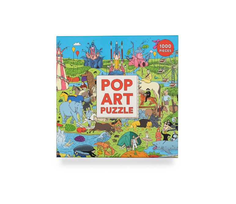 Puzzle Pop Art - Puzzle 1000 pièces - Laurence King Publishing
