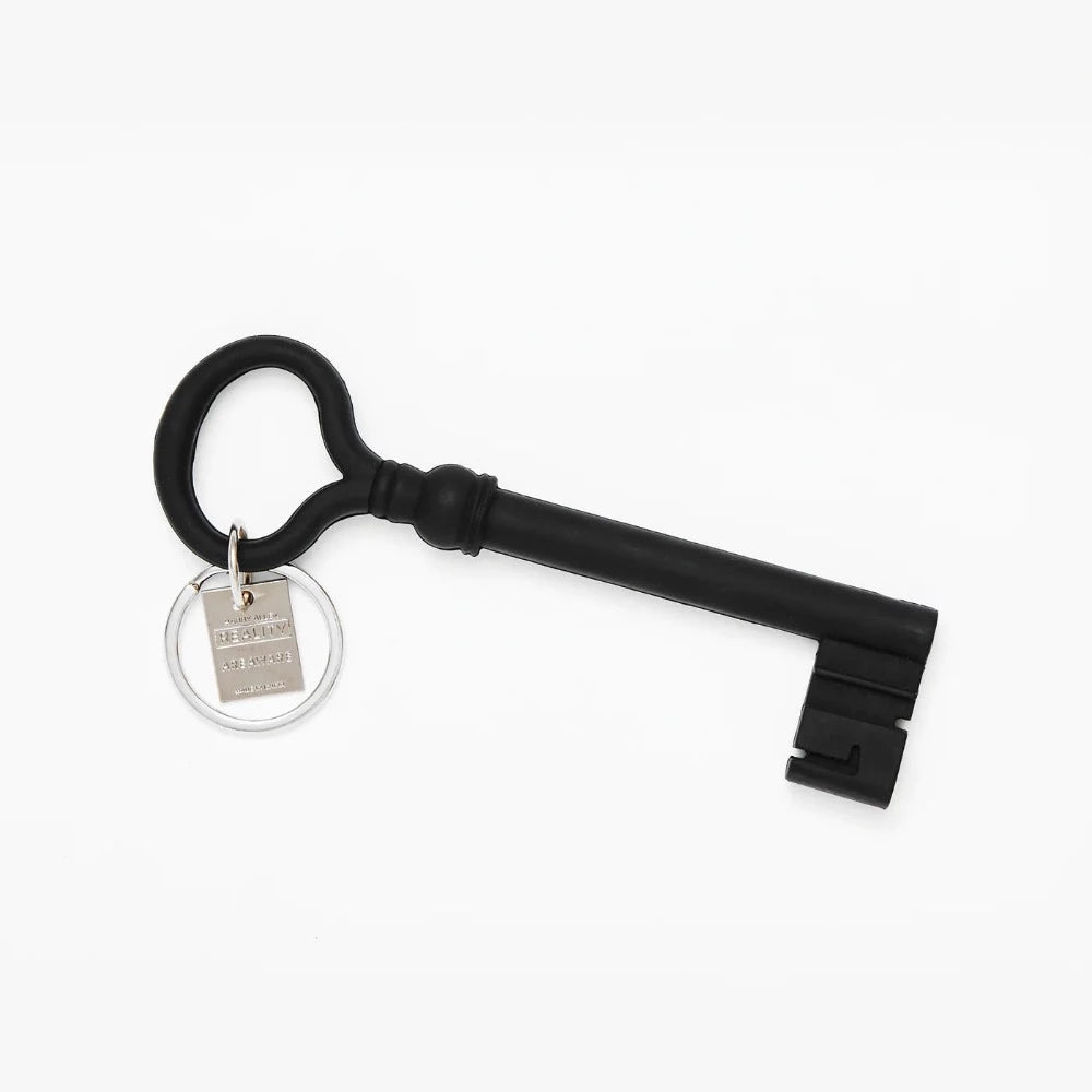 Black Key - Porte-clés très grande clé en silicone - Areaware