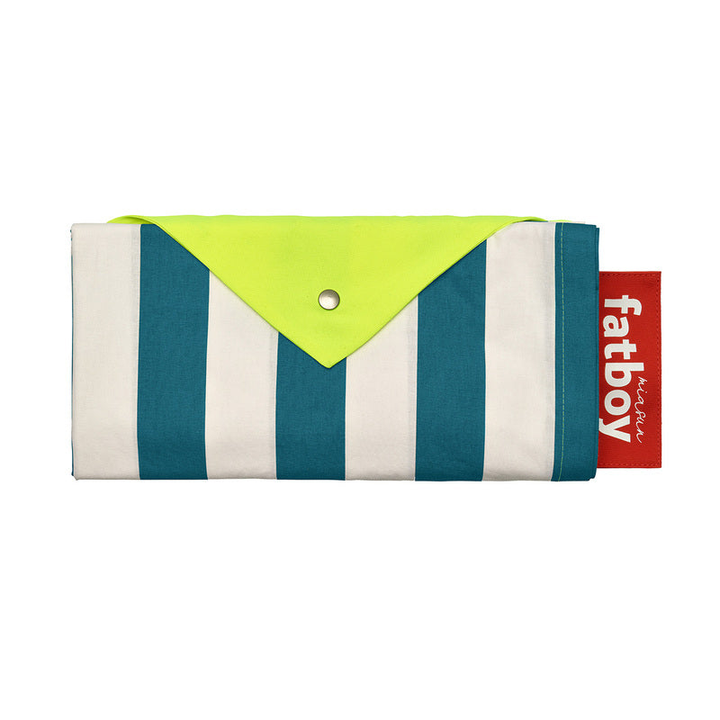 Miasun Azur - Tente de plage portable à motif rayures bleu et blanc - Fatboy