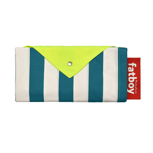 Miasun Azur - Tente de plage portable à motif rayures bleu et blanc - Fatboy