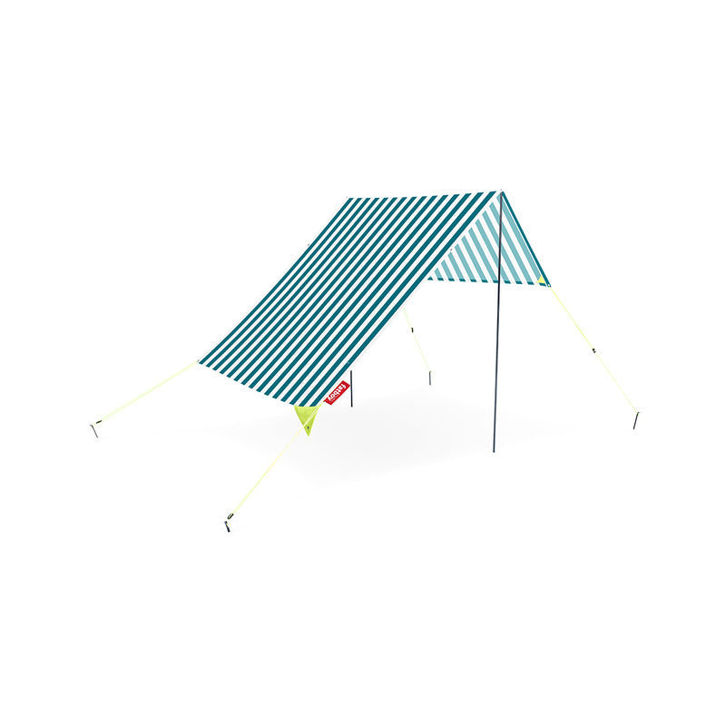 Miasun Azur - Tente de plage portable à motif rayures bleu et blanc - Fatboy