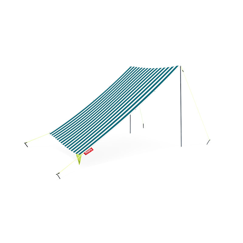 Miasun Azur - Tente de plage portable à motif rayures bleu et blanc - Fatboy