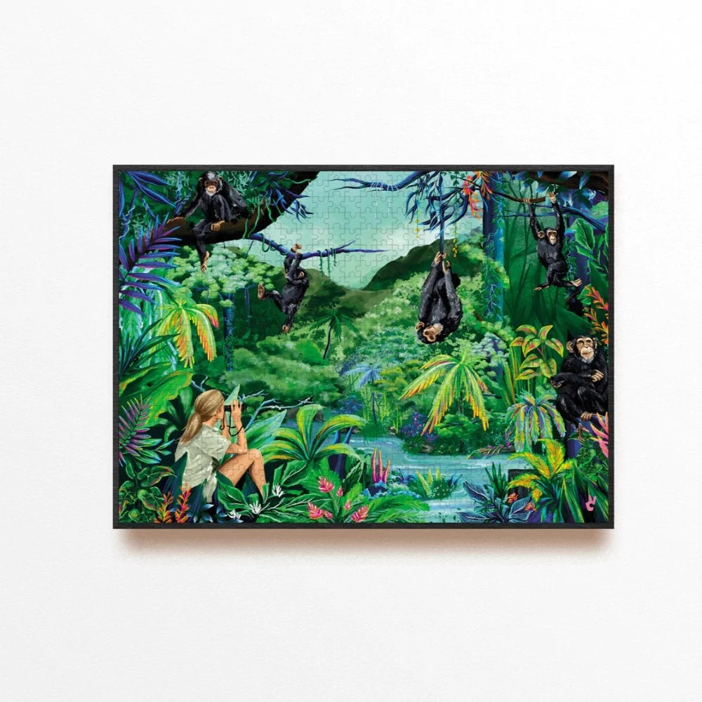 Jane Goodall - puzzle 1000 pièces - Piece and Love