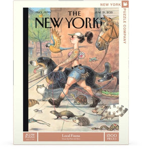 Local Fauna - Puzzle 1500 pièces The New Yorker - New York Puzzle company