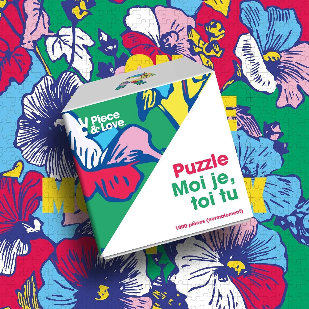 Puzzle Moi, Je, Toi, Tu - Piece & love 1000 pièces