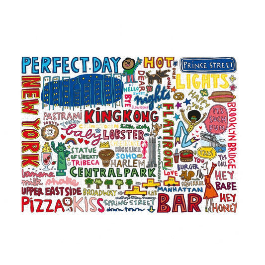 Puzzle 1000 pièces dans un esprit graffiti new yorkais par Soledad pour Image Republic