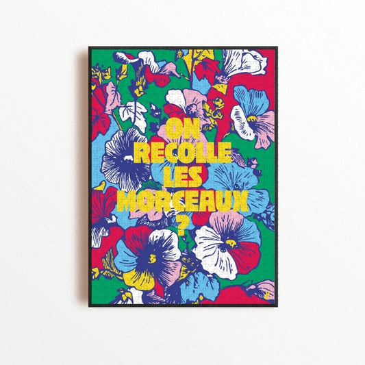 Puzzle On recolle les morceaux - Moi, je, toi, tu - Piece and Love 1000 pièces