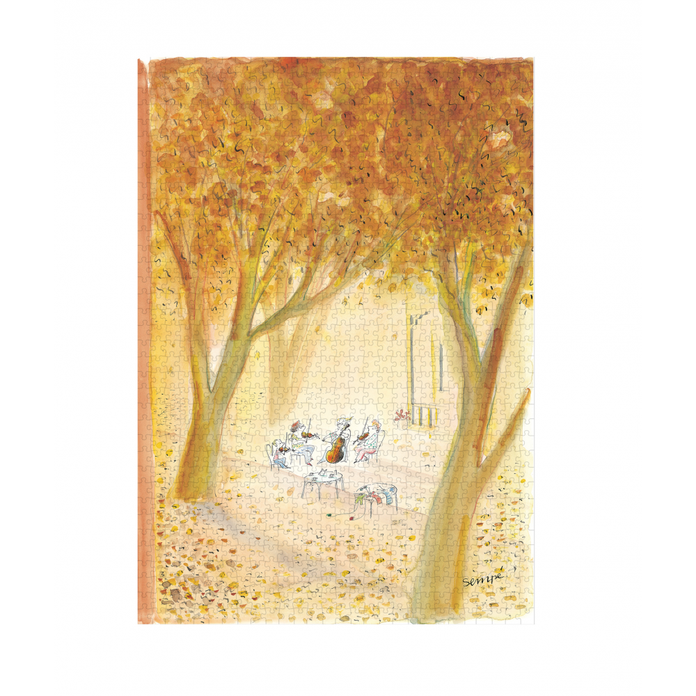 Quatuor - Puzzle 1000 pièces - Collection Sempé - Image Republic