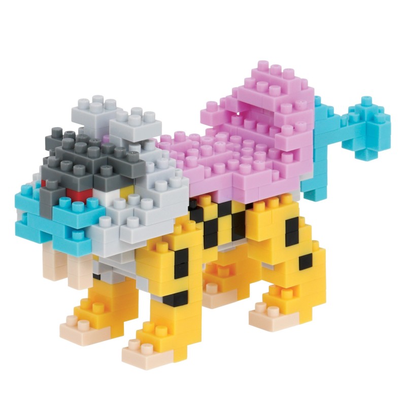 Raiku - nanoblock Pokémon - Jeu de construiction mini briques 