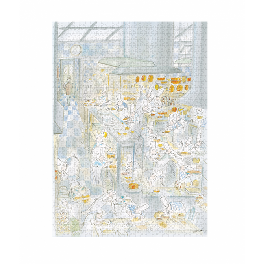 Puzzle Restaurant 1000 pièces - Collection Sempé - Image Républic | Memento Mori