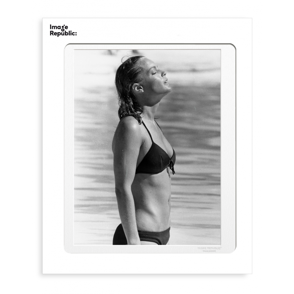 Romy Schneider - tirage photo noir et blanc sur papier photo - Image Republic