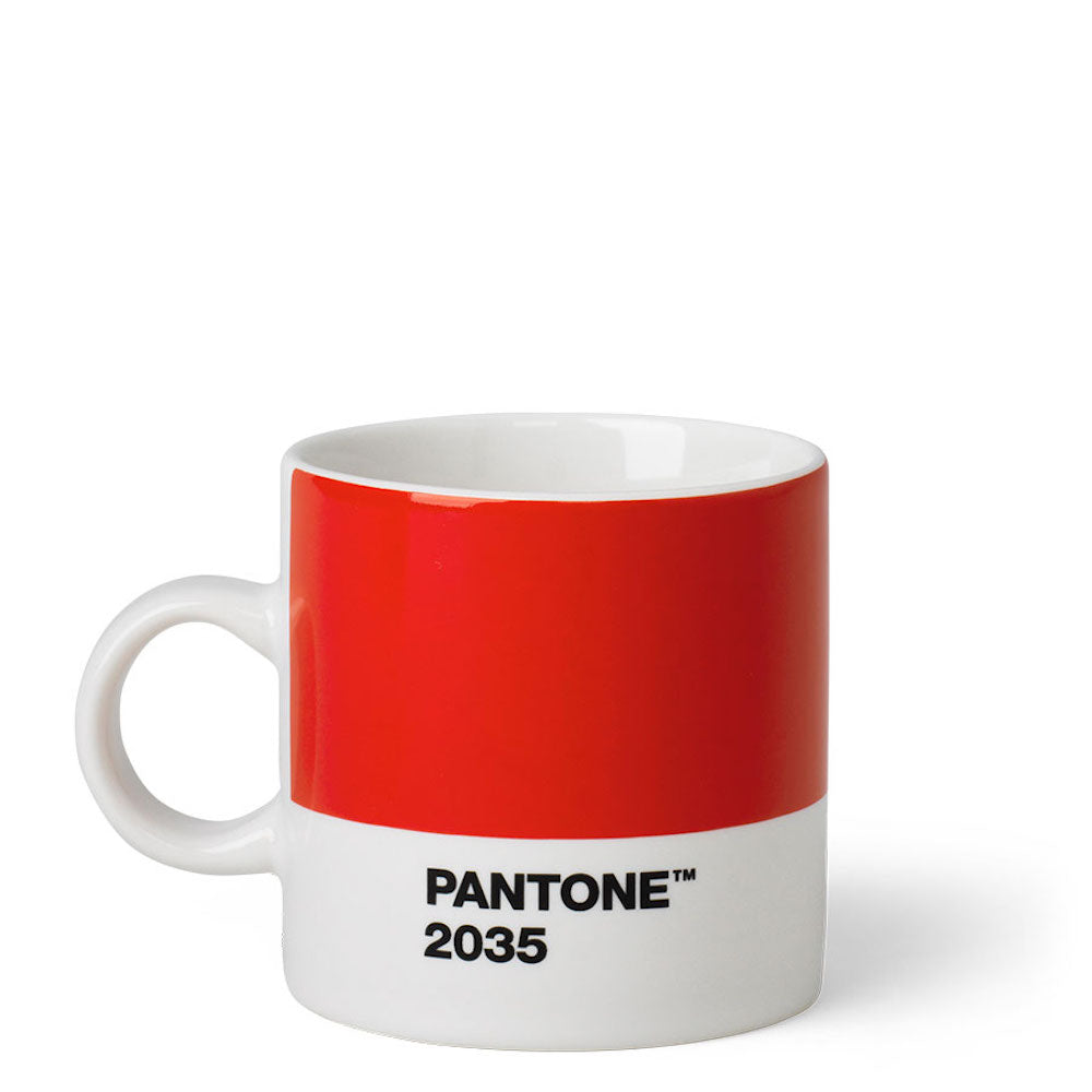 Tasse à café en porcelaine Red 2035 - Pantone