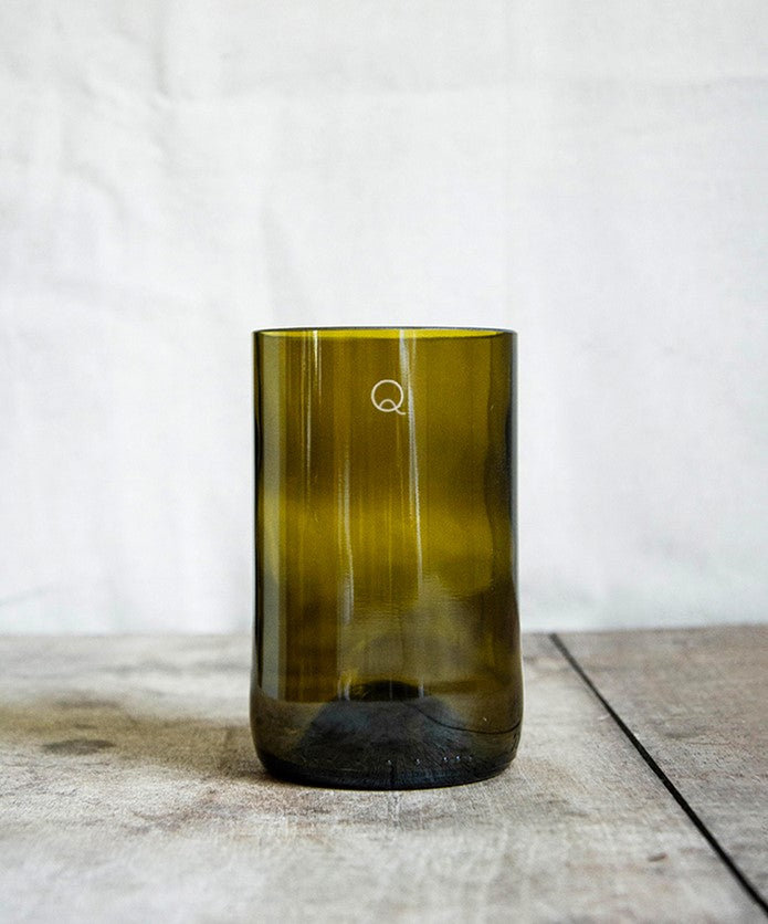 Séduire Long Drinks - pack de 4 verres Hauts en bouteilles recyclées - Q de Bouteilles