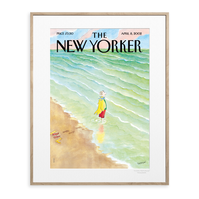 224 Sempé - Waves - Collection The New Yorker - tirage 30x40 cm - Image Republic