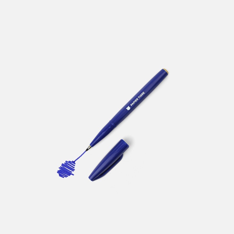 Sign Pen Bleu - feutre pour dessiner ou écrire - Papier Tigre