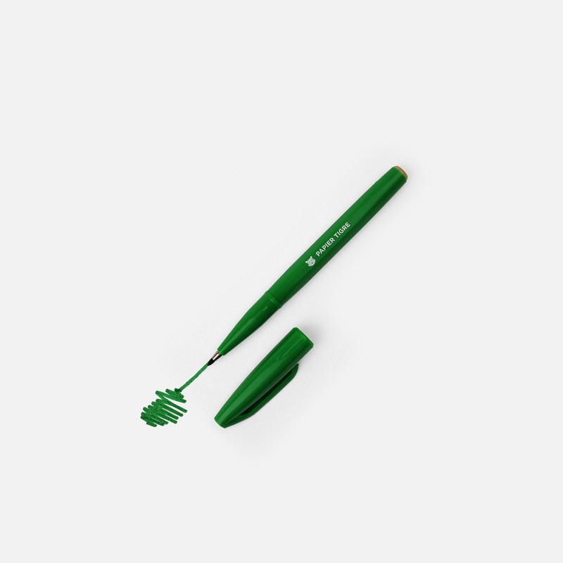 Sign Pen Vert - feutre pour dessiner ou écrire - Papier Tigre