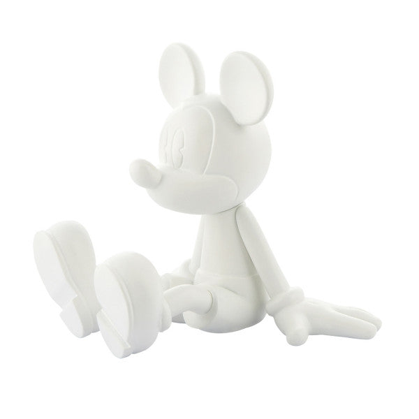 Mickey Sitting blanc - figurine en résine par Marcel Wanders - Leblon Delienne