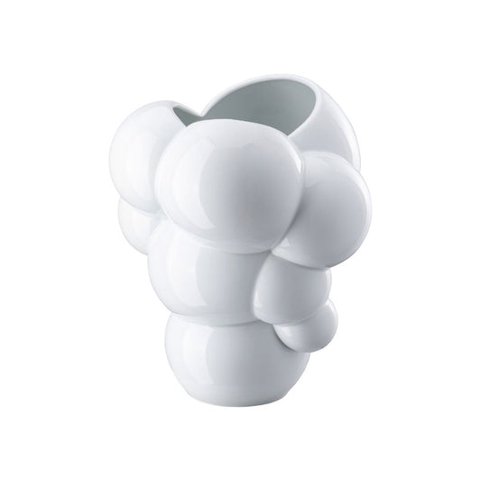 Skum - Vase Blanc bulles en porcelaine blanche - 26 cm - Rosenthal