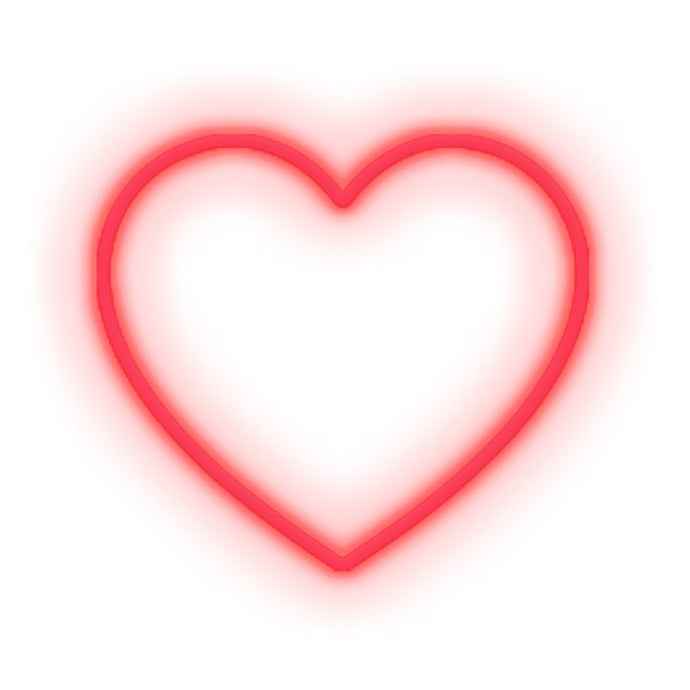 Small Heart 40 - Enseigne Lumineuse Néon LED coeur - Candy Shock