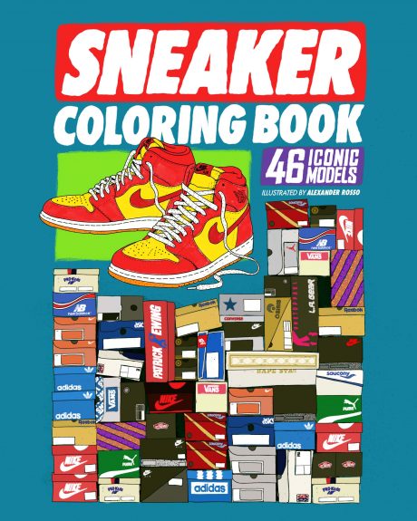 Sneaker - Livre de coloriage pour adultes - 48 pages