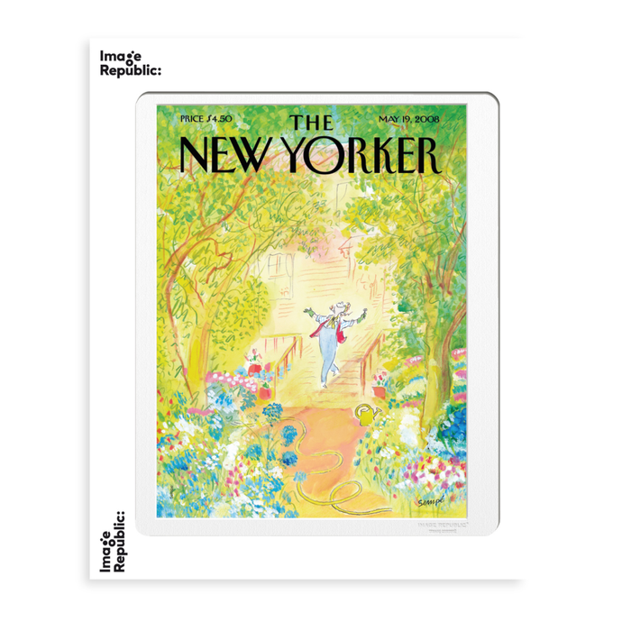 227 Sempé - Springtime - Collection The New Yorker - illustration 30x40 cm - Image Republic