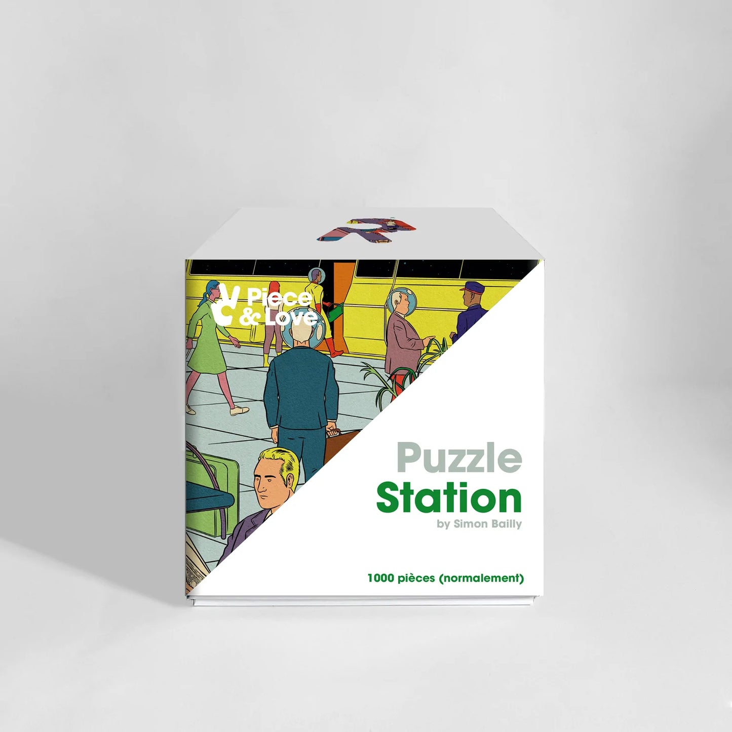 Station par Simon Bailly - Puzzle 1000 Pièces - Piece and Love