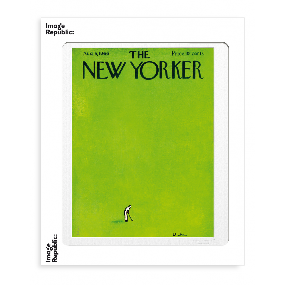 Affiche New Yorker Birnbaum - 29 Golf - Image Republic