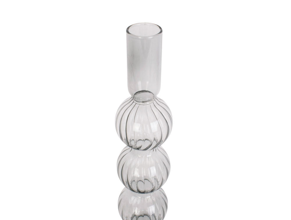 Swirl Bubbles transparent grand modèle - chandelier en verre - Present Time