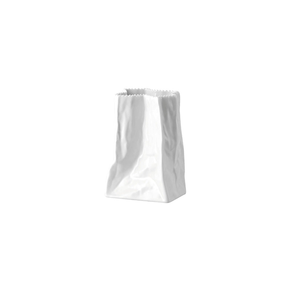 Tutenvase Blanc - Vase sac en porcelaine blanc mat - Rosenthal