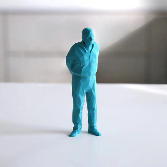 Umarell Courmayeur Mont-Blanc - Figurine impression 3D - Superstuff