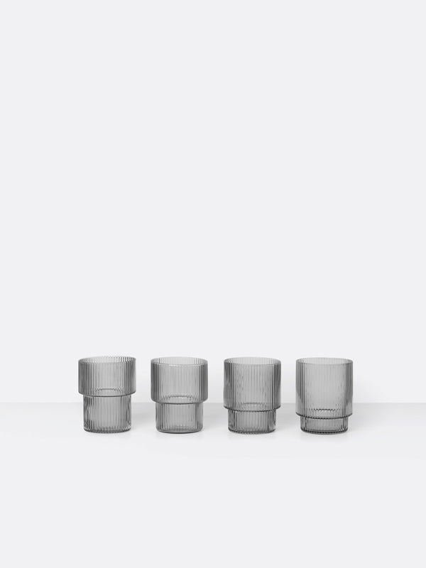 Set de 4 verres Ripple - Ferm Living